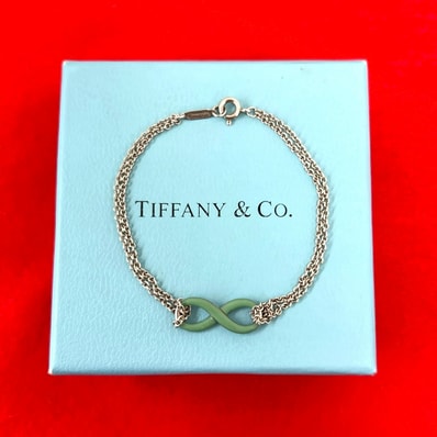TIFFANY&Co. ティファニー インフィニティ ダブルチェーン ブレスレット シルバー925 ブレスレット シルバー
43646