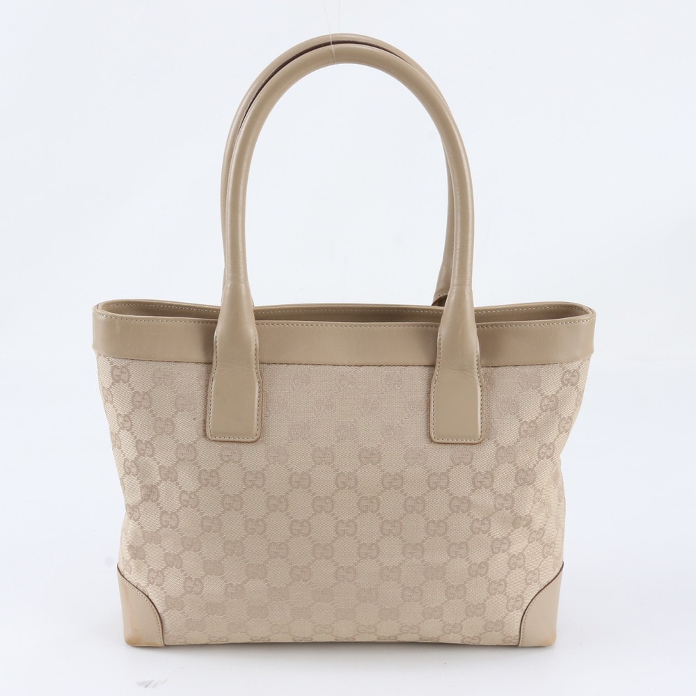 ■美品 グッチ GGキャンバス 33890 トート バッグ