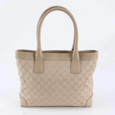 ■美品 グッチ GGキャンバス 33890 トート バッグ