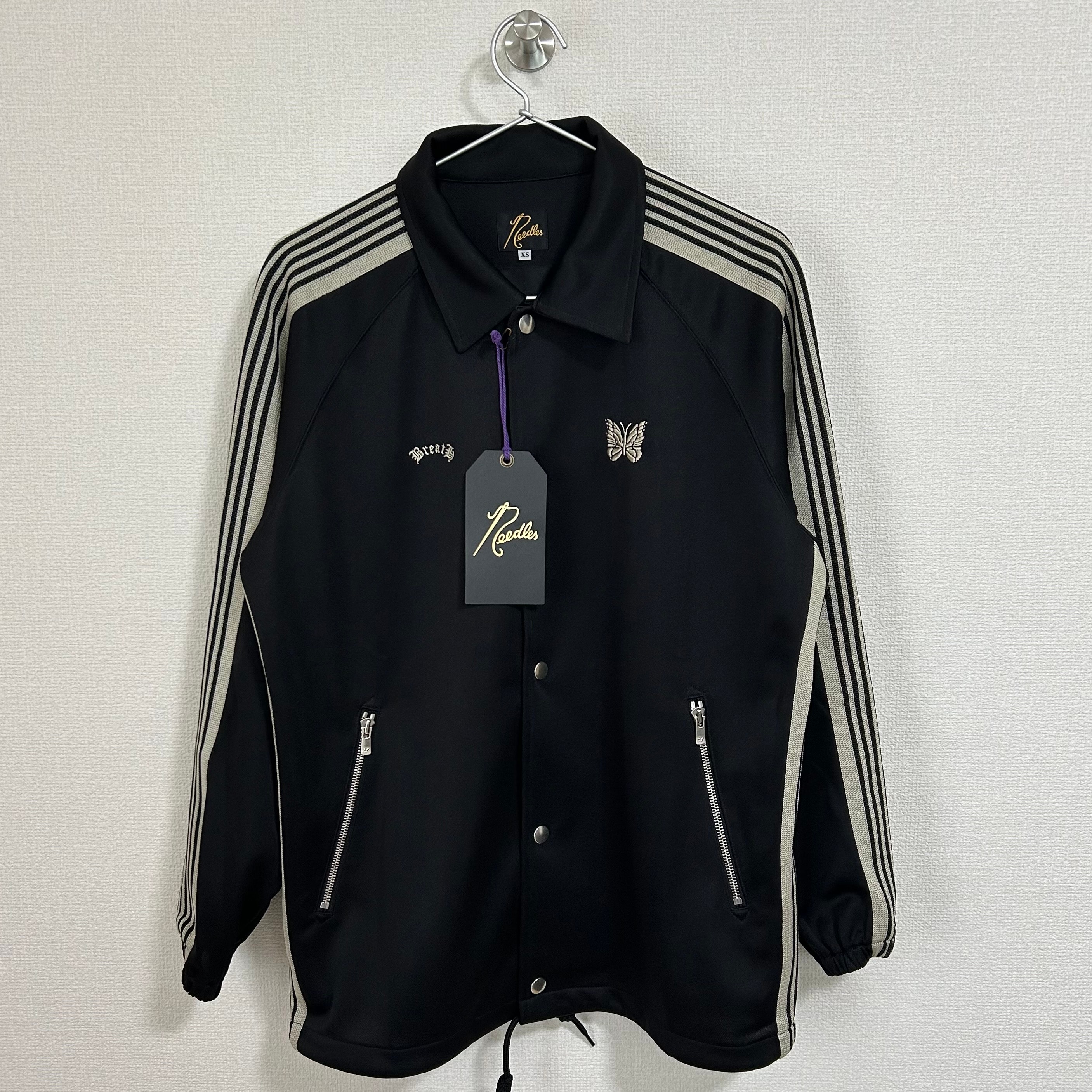 Needles x BADHOP BREATH Coach Track Jacket "Black Beige"