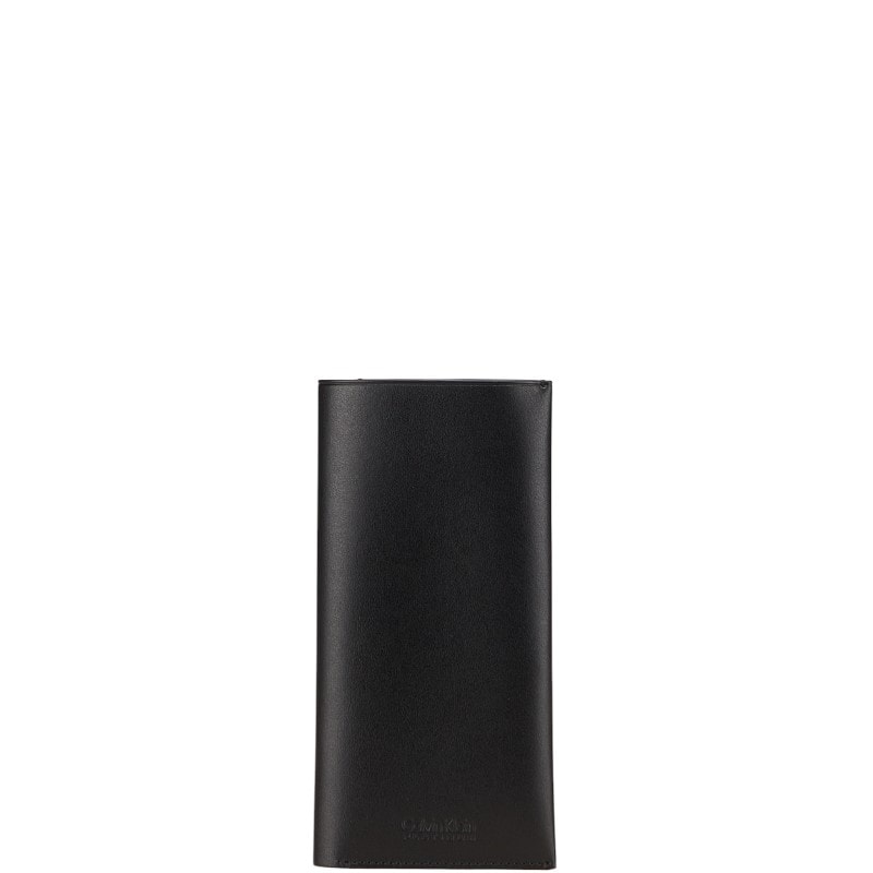 カルバンクライン 長財布 ブラック レザー メンズ Calvin Klein 【中古】
