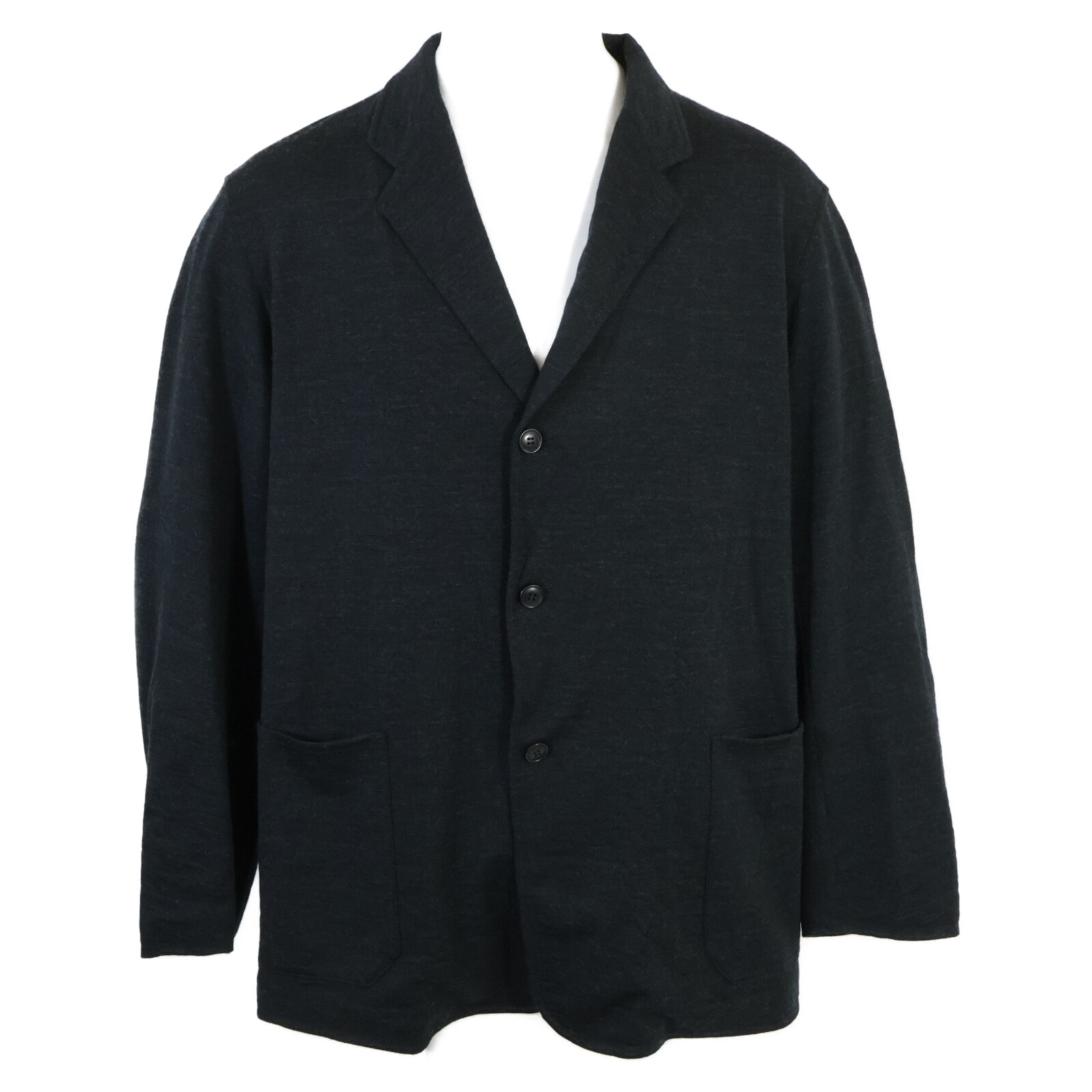 コモリ 【美品/25AW】C03-06013 ウール ニット テーラード 1