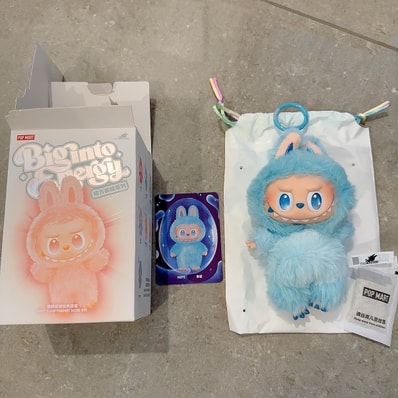 POP MART THE MONSTERS (LABUBU) Big into Energy Series Plush Pendant HOPE