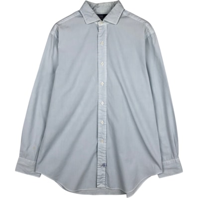 古着 ラルフローレン Ralph Lauren POLO by Ralph Lauren 長袖 コットンシャツ メンズL相当/eaa619134