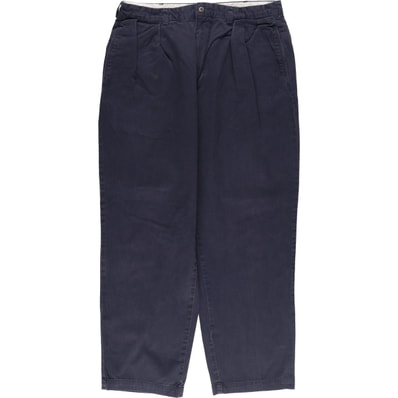 古着 ラルフローレン Ralph Lauren POLO by Ralph Lauren ANDREW PANT ツータック チノパンツ メンズw34相当/eaa615843