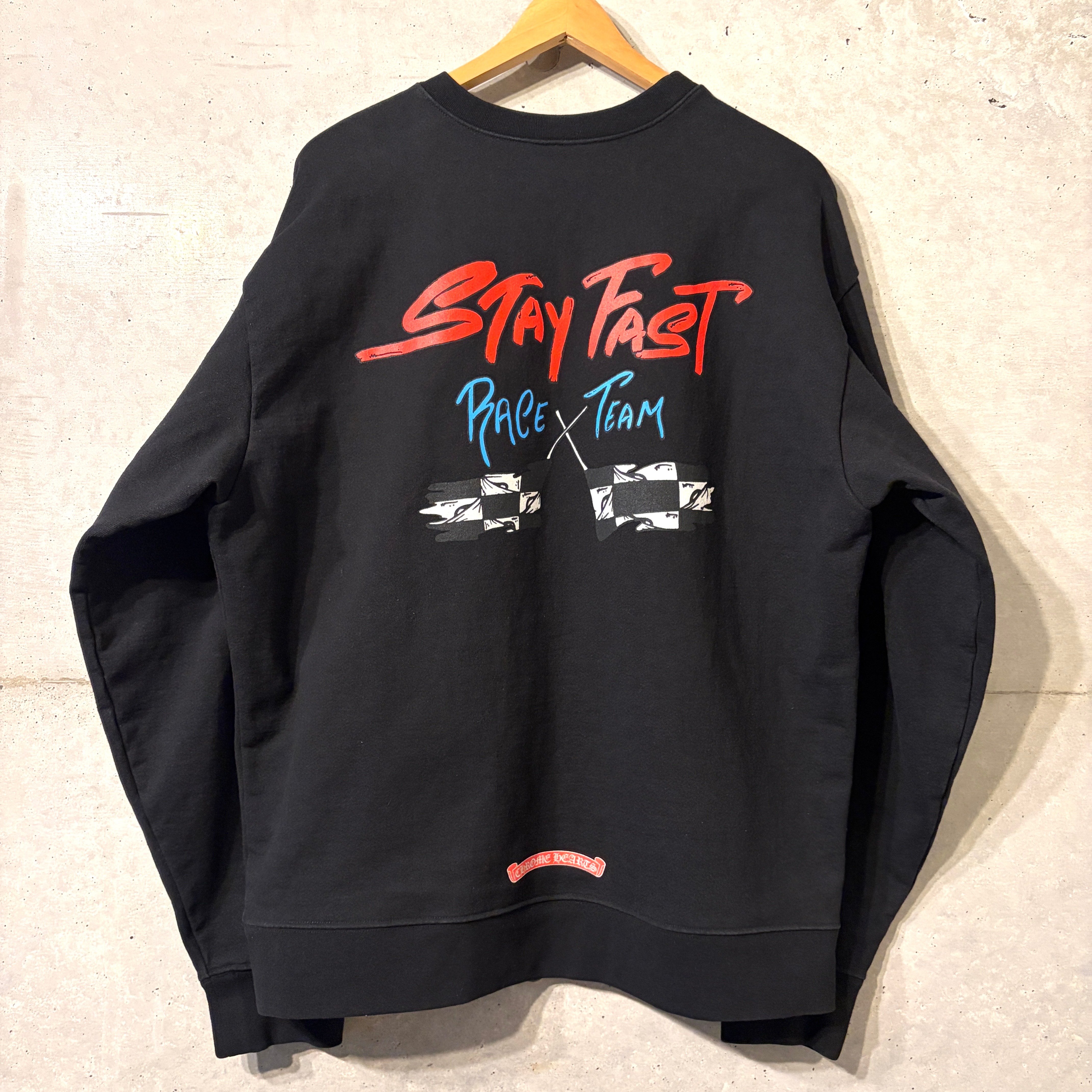 Chrome Hearts PPO Stay Fast Race Team Sweat T-shrt Matty Boy "Black"