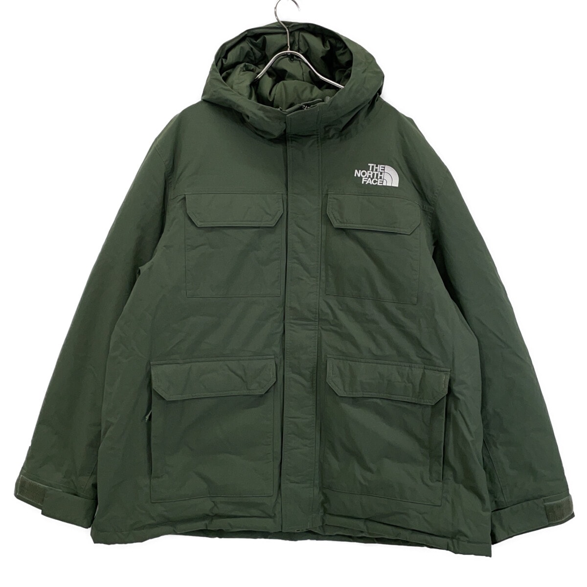 ノースフェイス NF0A5GJX グリーン ナイロン CYPRESS PARKA/サイプレスパーカー XXL