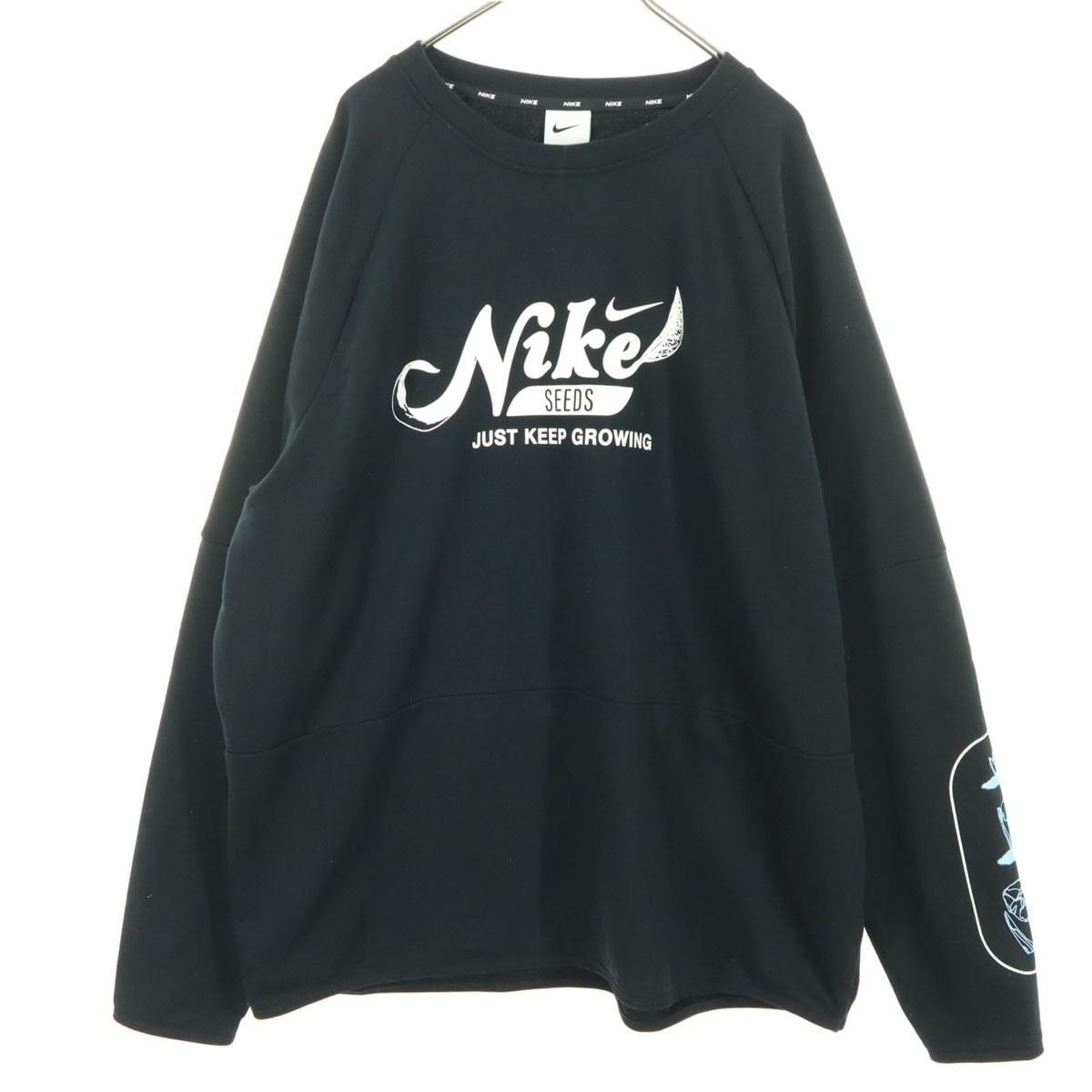 美品 NIKE ナイキ 長袖 スウェット XXL ブラック