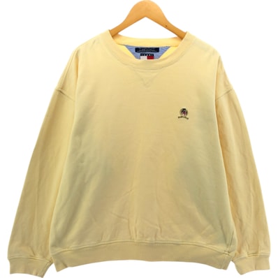 古着 90年代~ トミーヒルフィガー TOMMY HILFIGER ワンポイントロゴスウェットシャツ トレーナー メンズL相当 ヴィンテージ/eaa417633