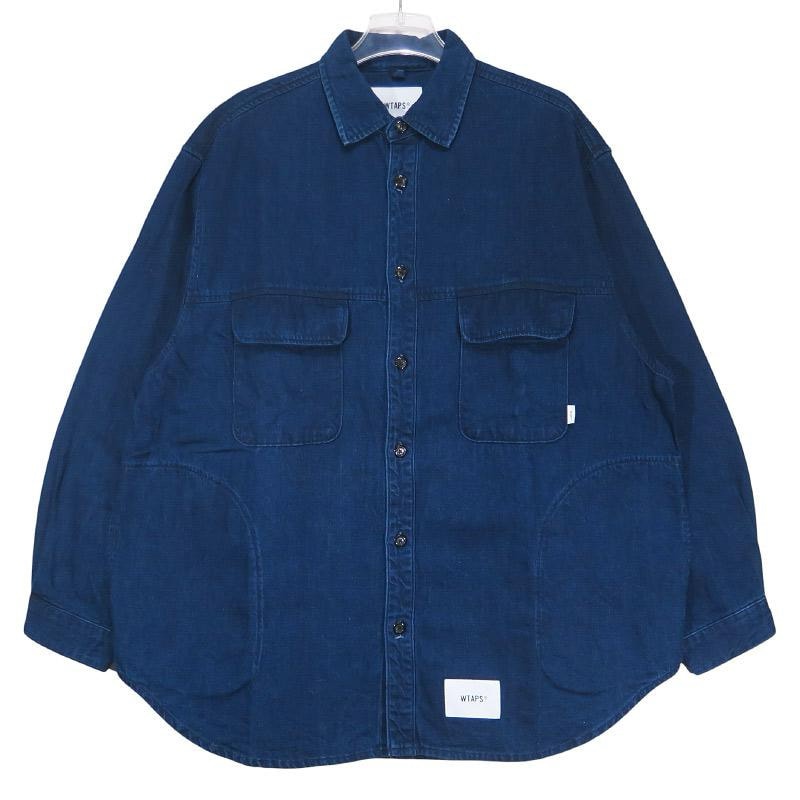 WTAPS WCPO / LS / Cotton. Denim "Indigo"