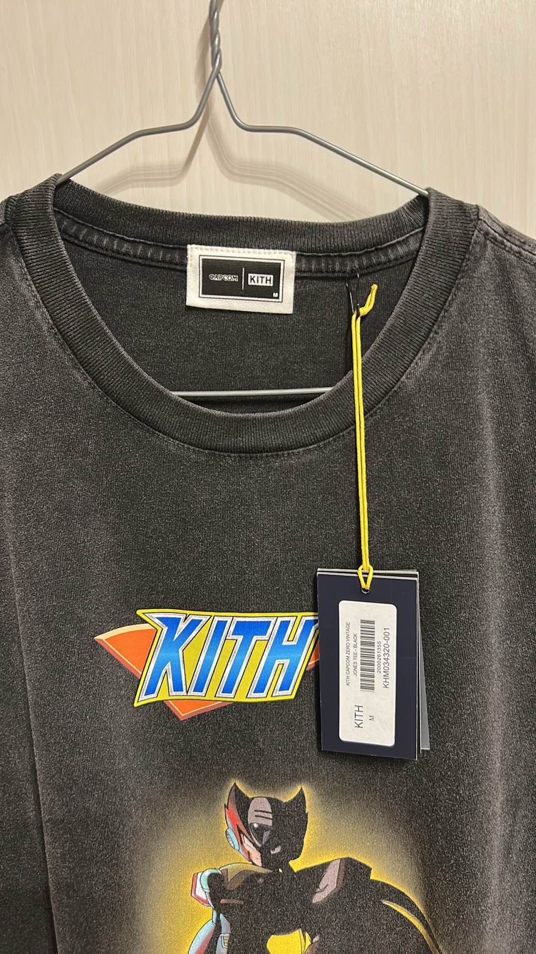 Kith x Capcom Zero Vintage Tee "Black"