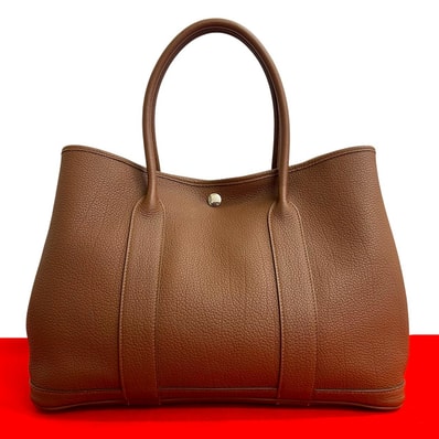 HERMES エルメス ガーデンパーティ PM ネゴンダ トートバッグ ブラウン
23300