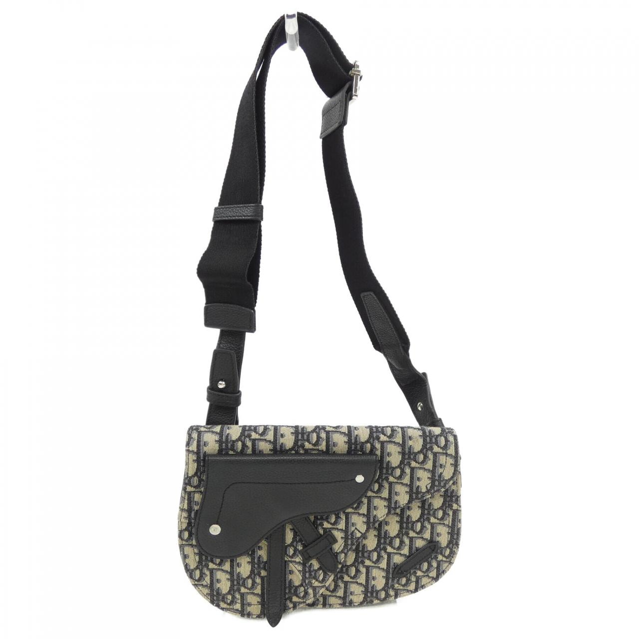 ディオール DIOR SADDLE メッセンジャーバッグ オブリーク ジャカード BAG