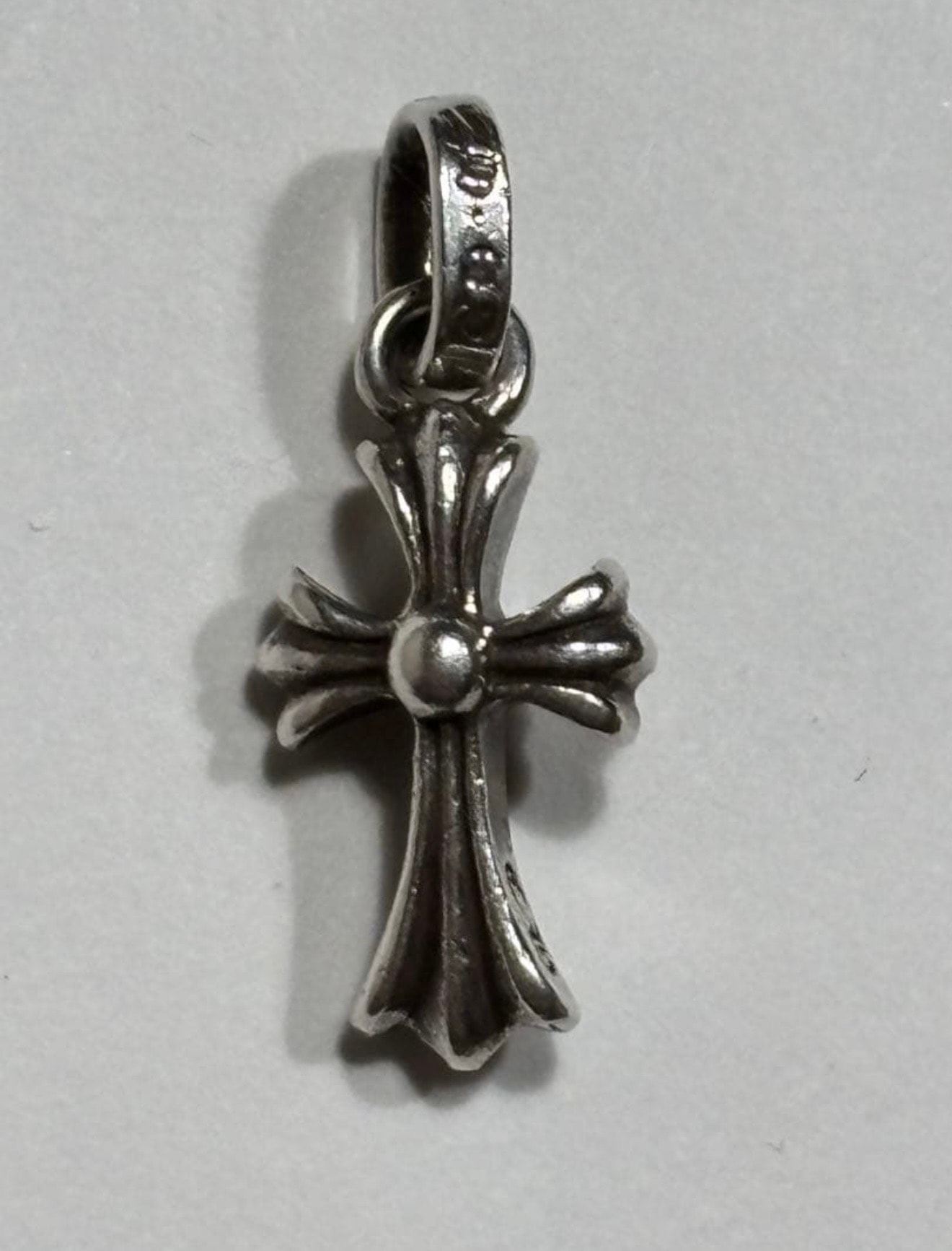 Chrome Hearts Cross Baby Fat Charm "Silver"
