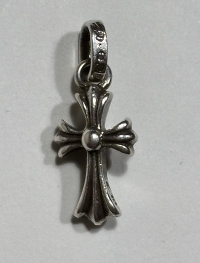 Chrome Hearts Cross Baby Fat Charm "Silver"