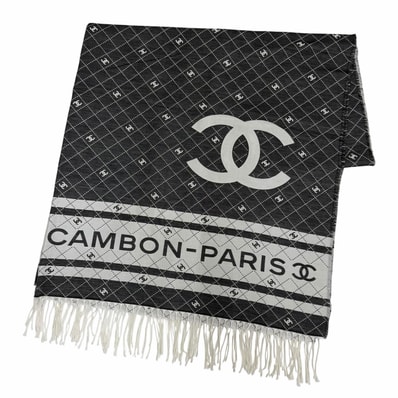 未使用品 シャネル ショール 31 RUE CAMBON グレー レディース