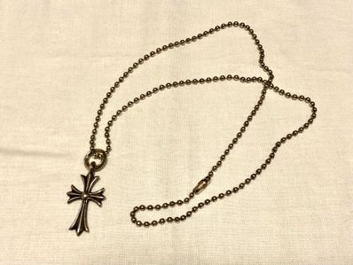 Chrome Hearts Tiny CH Cross Charm "Silver"