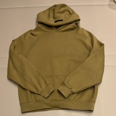 FEAR OF GOD ESSENTIALS PULLOVER HOODIE "Amber"