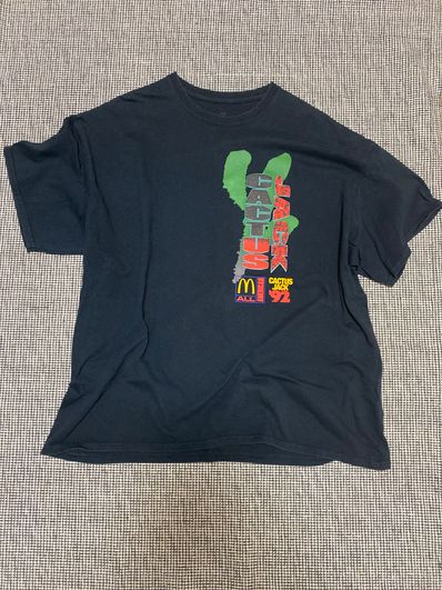 Travis Scott Cactus Jack x McDonald's All American '92 II T-Shirt "Black"