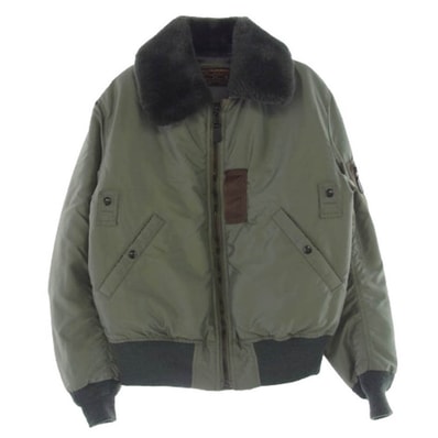 The REAL McCOY'S ザリアルマッコイズ ジャケット MJ20107 TYPE B-15D REAL McCOY MFG. CO. フライトジャケット カーキ系 38【美品】【中古】