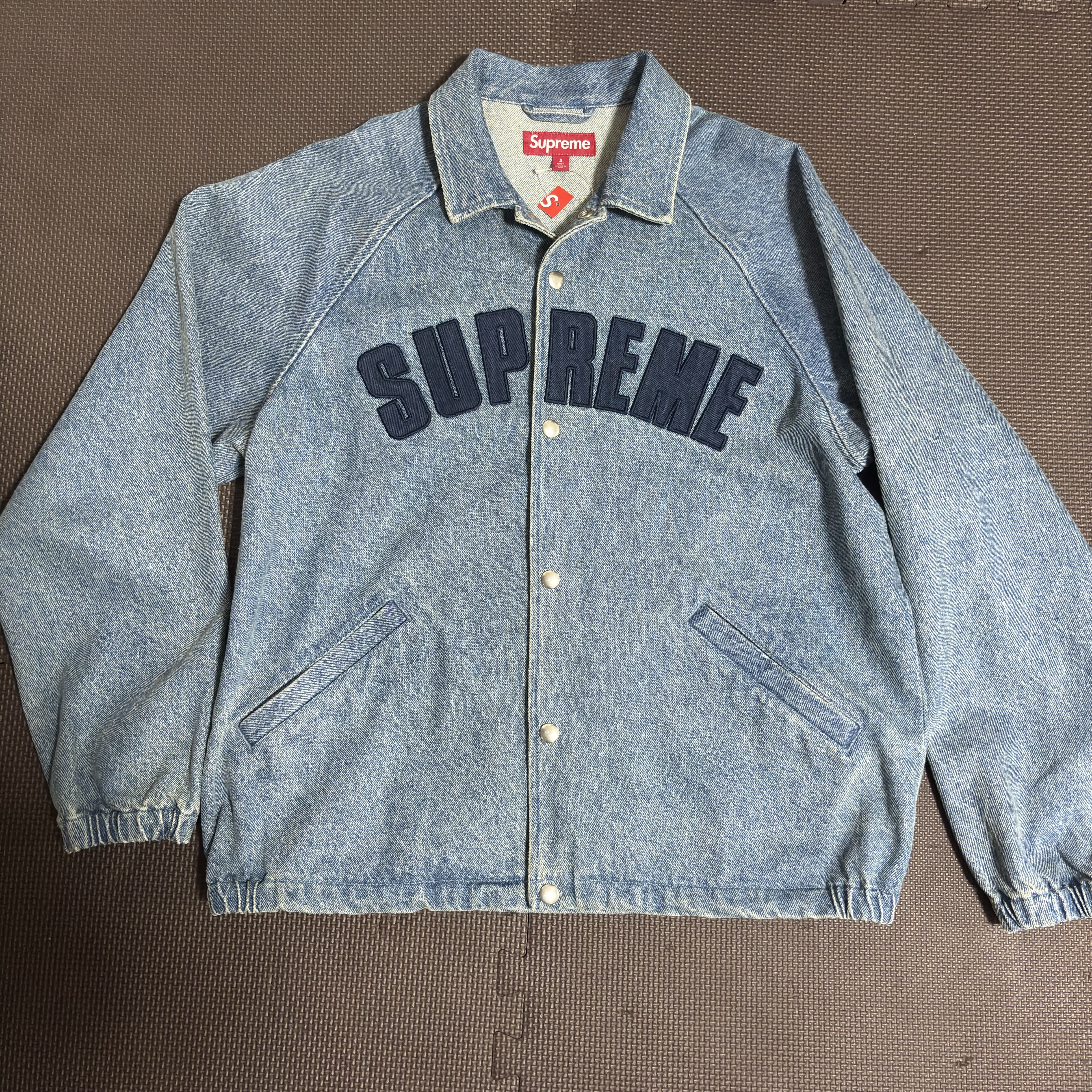 Supreme Arc Denim Coaches Jacket 