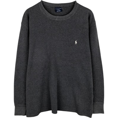 古着 ラルフローレン Ralph Lauren POLO RALPH LAUREN SLEEPWEAR サーマルロンT ワッフル メンズXL相当/eaa628410