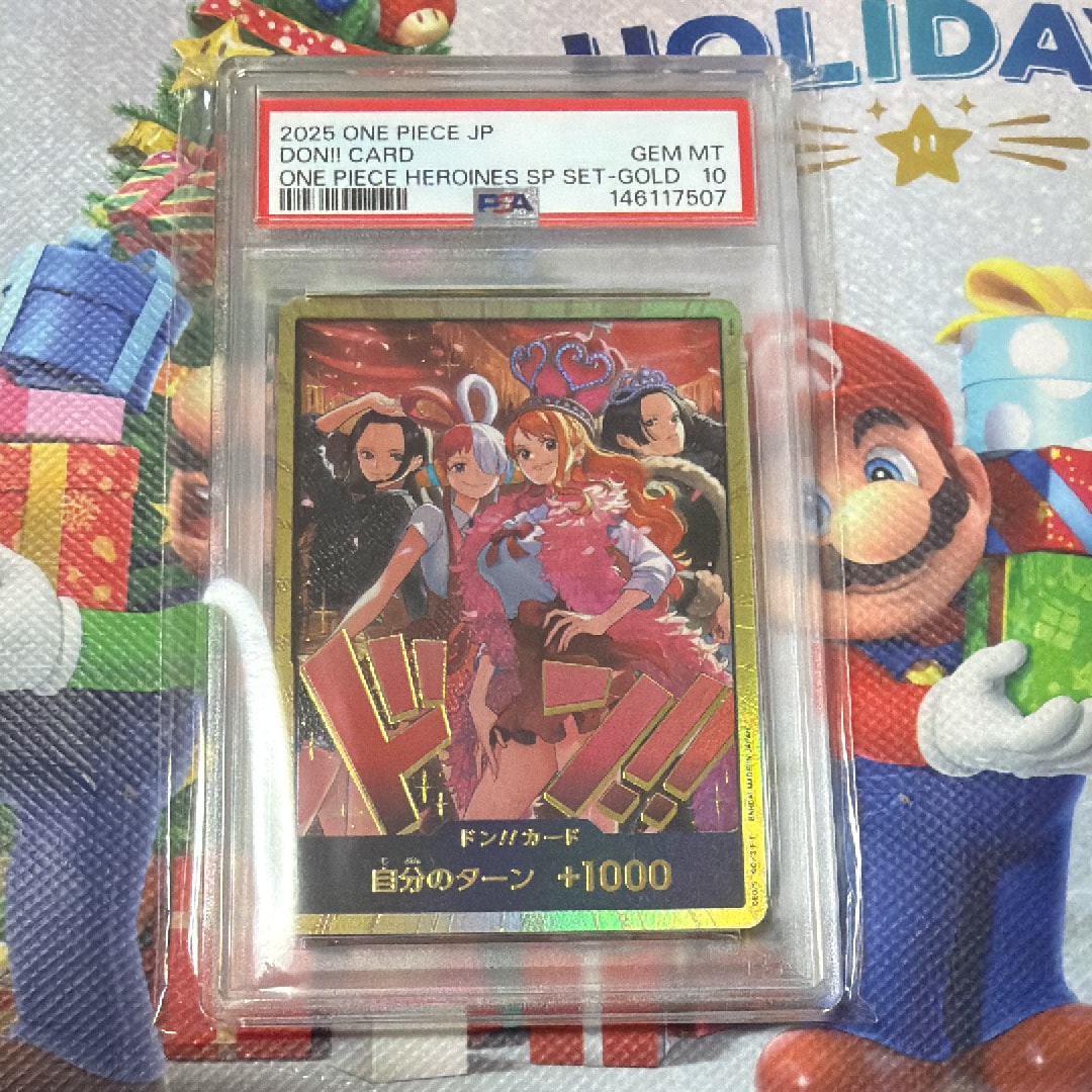 ドン!!カード : ロビン&ウタ&ナミ&ハンコック スーパーパラレル [開封済](エクストラブースター「ワンピース ヒロインズエディション スペシャルセット」)