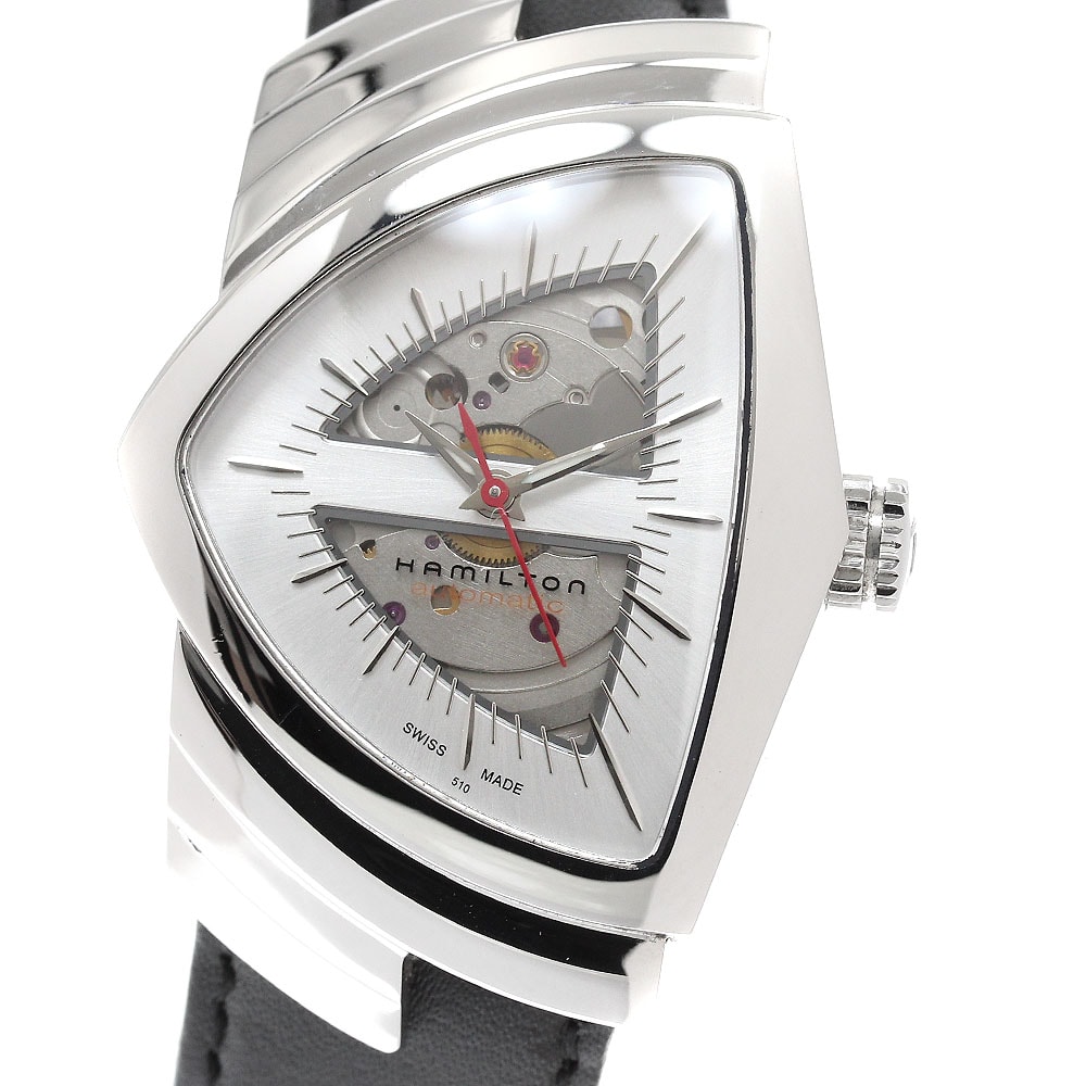 ☆良品  ハミルトン ベンチュラ スケルトン H245150 メンズ 【中古】