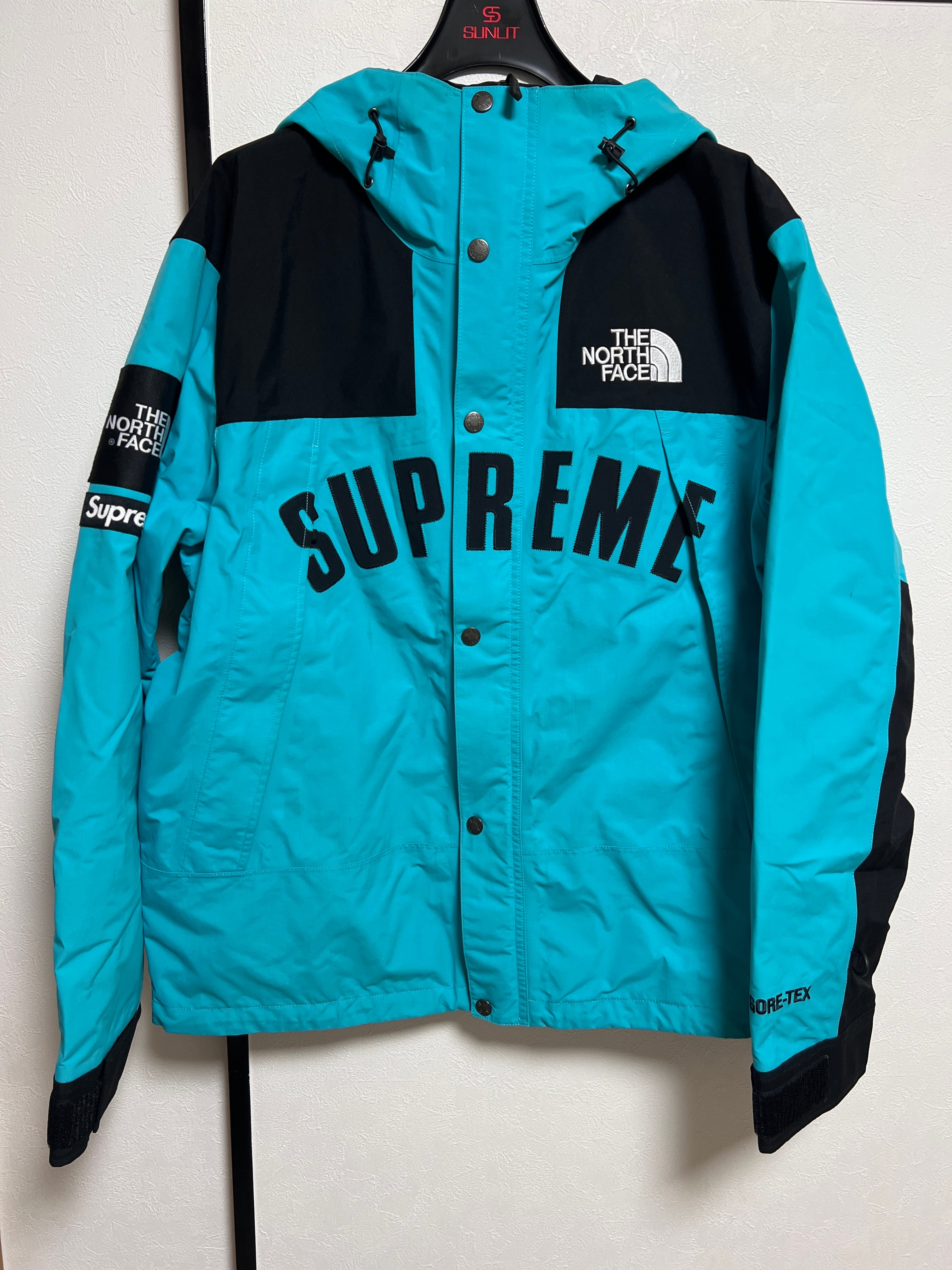Supreme x The North Face Arc Logo Mountain Parka "Blue"