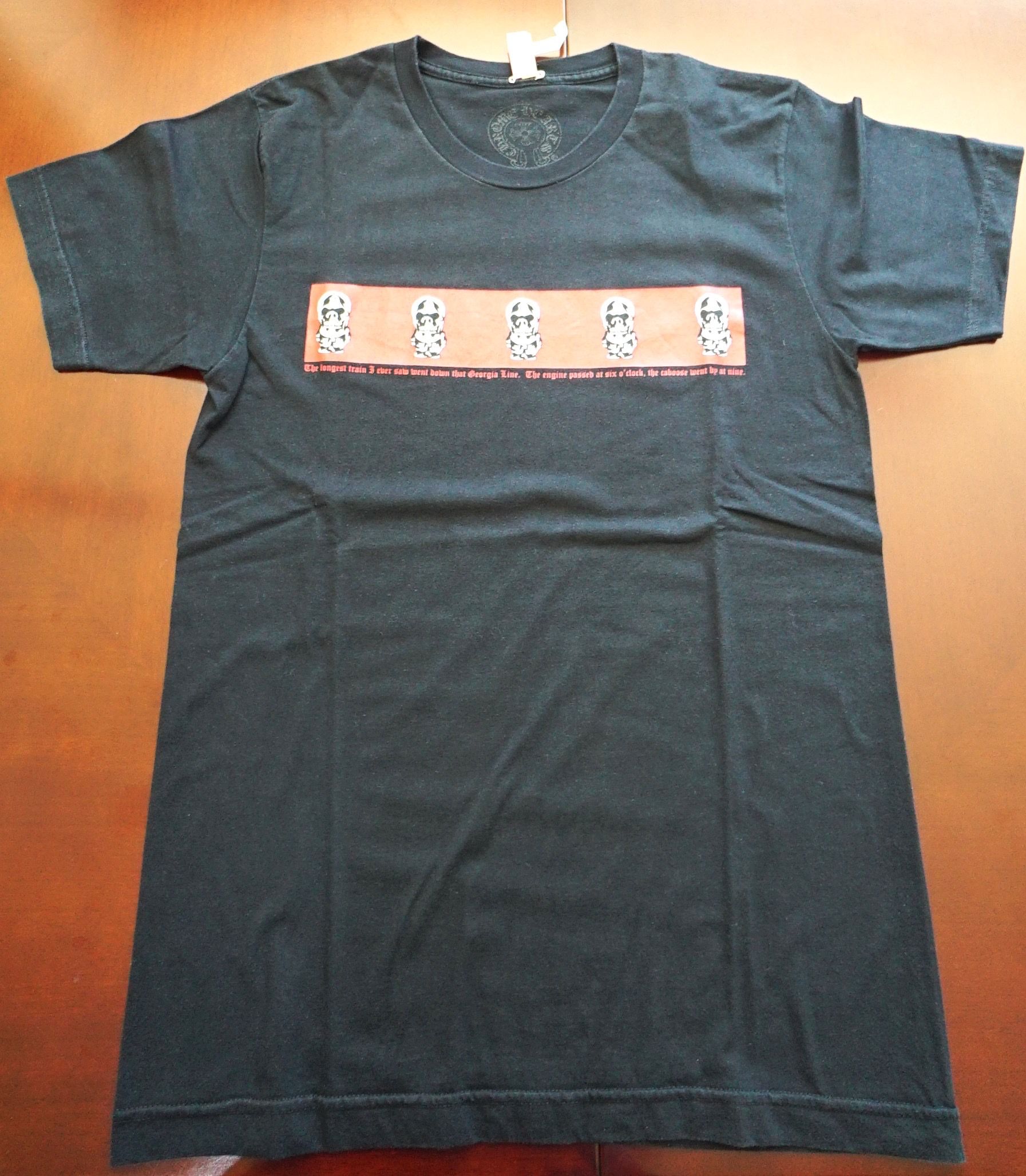 【正規品・SEES鑑定済】CHROME HEARTS FOTIプリントTシャツM