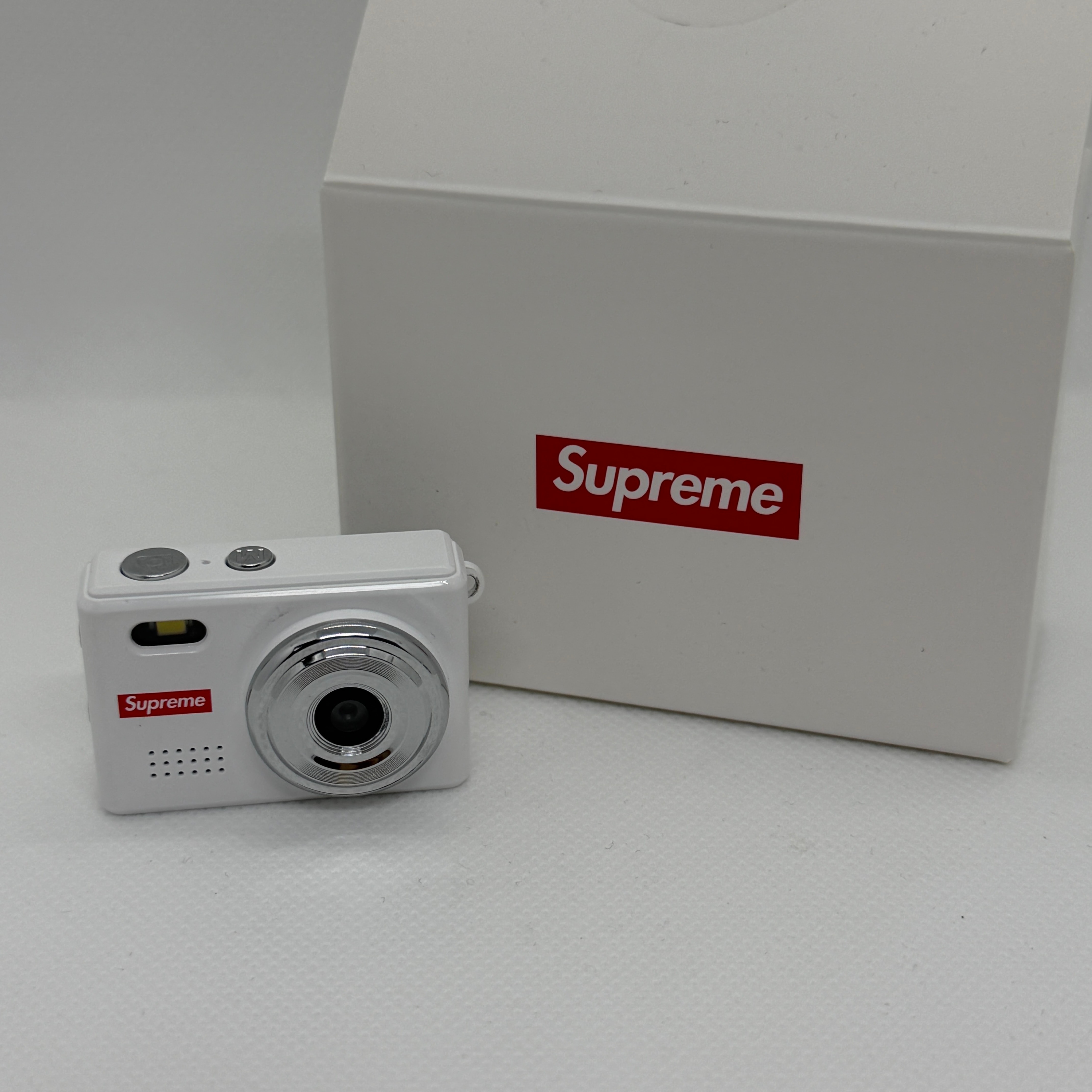 Supreme Digital Camera Keychain "White"
