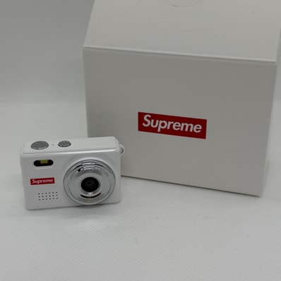Supreme Digital Camera Keychain "White"