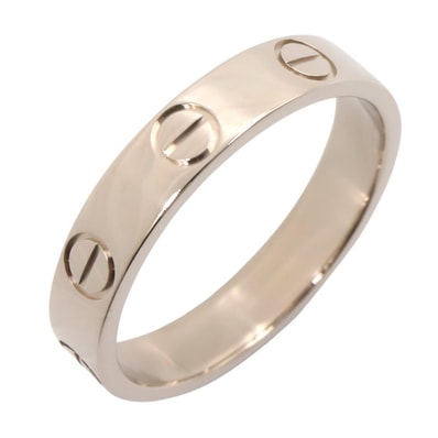 カルティエ CARTIER ミニラブリング リング・指輪 ジュエリー K18WG(ホワイトゴールド) レディース シルバー系 B4085100 【中古】