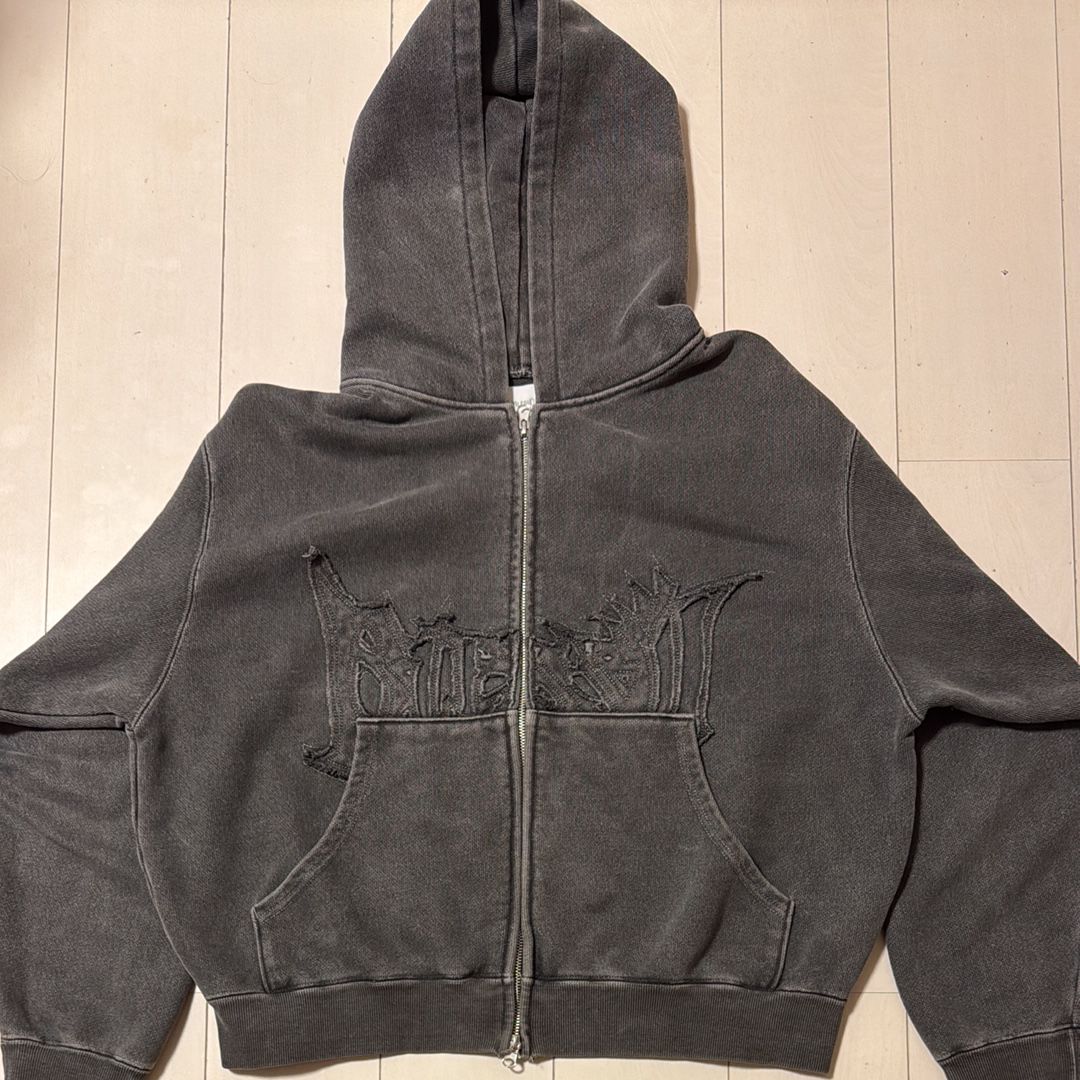 BLESS U Bless U Pigment Zip Hoodie 