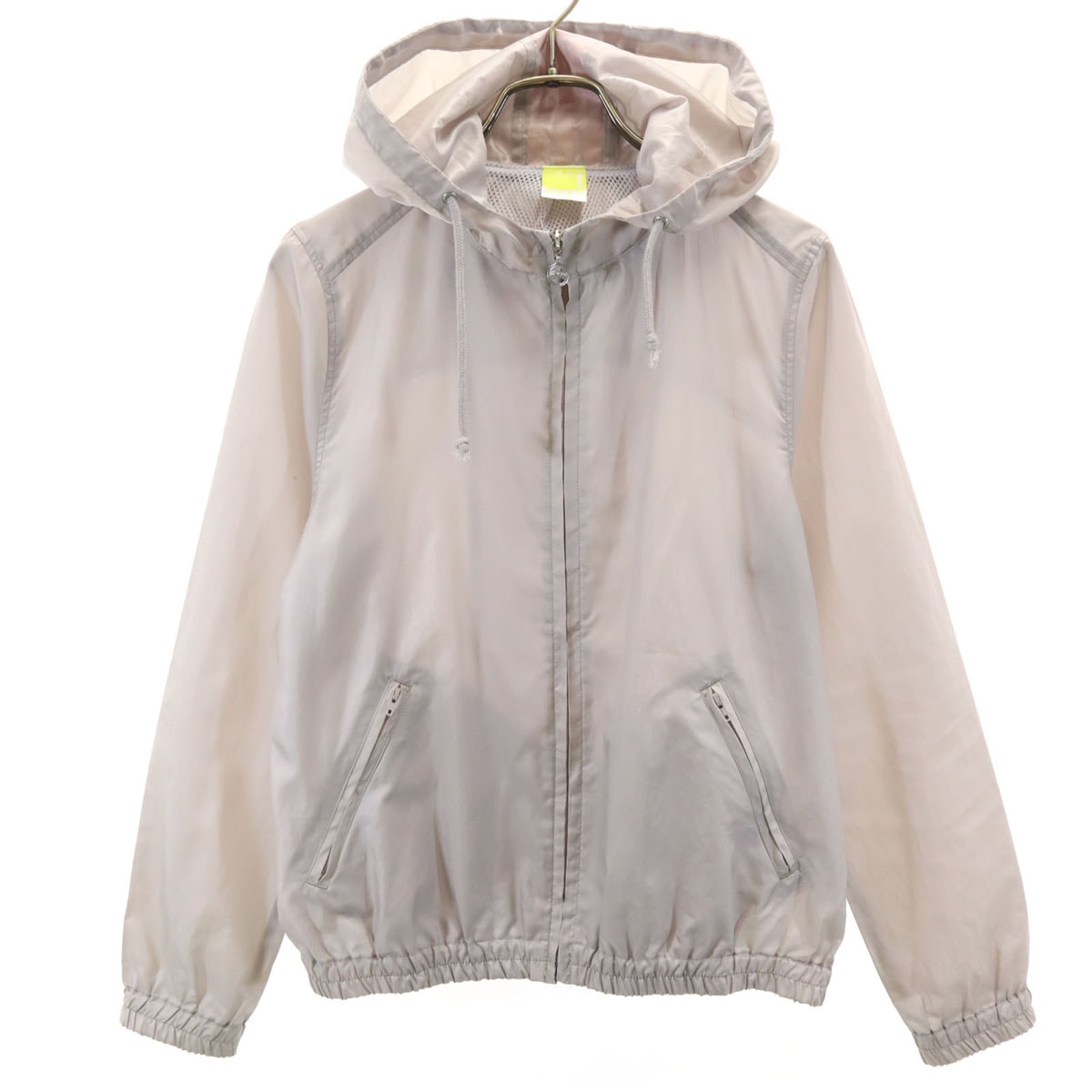 adidas アディダス ジップパーカー M アイスグレー