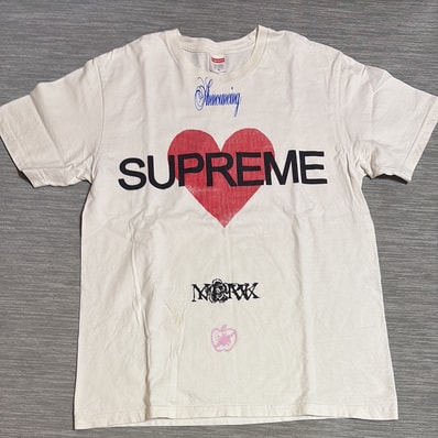 Supreme Announcing Tee "White"