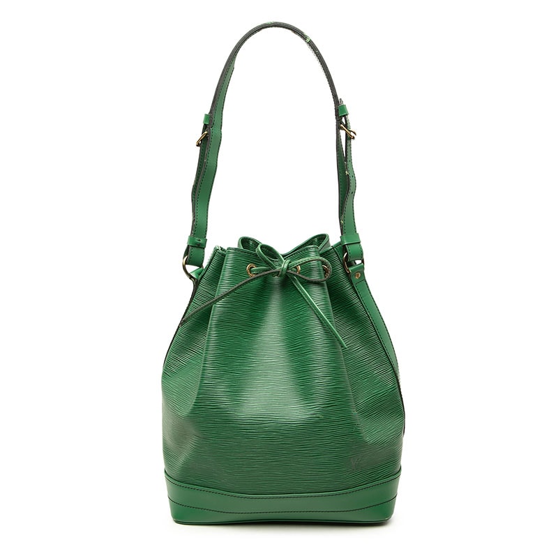 ルイ ヴィトン エピ ノエ 肩掛け ショルダーバッグ M44004 ボルネオグリーン レザー レディース LOUIS VUITTON 中古
