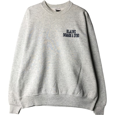 古着 フルーツオブザルーム FRUIT OF THE LOOM プリントスウェットシャツ トレーナー USA製 メンズXL相当/eaa545884