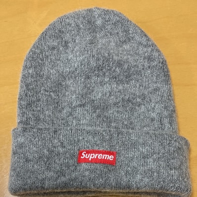 Supreme Mohair Beanie "Grey"
