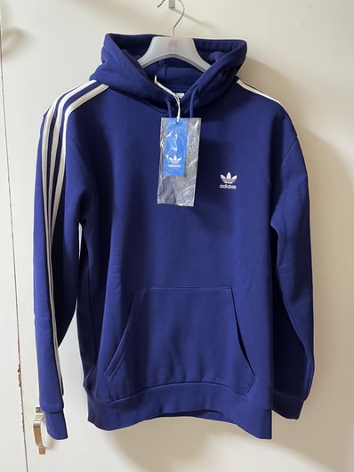 未使用に近い❤️ adidas Originalsアディダス オリジナルス パーカー ナイトスカイ ADICOLOR CLASSICS 3-STRIPES HOODIE H06677
