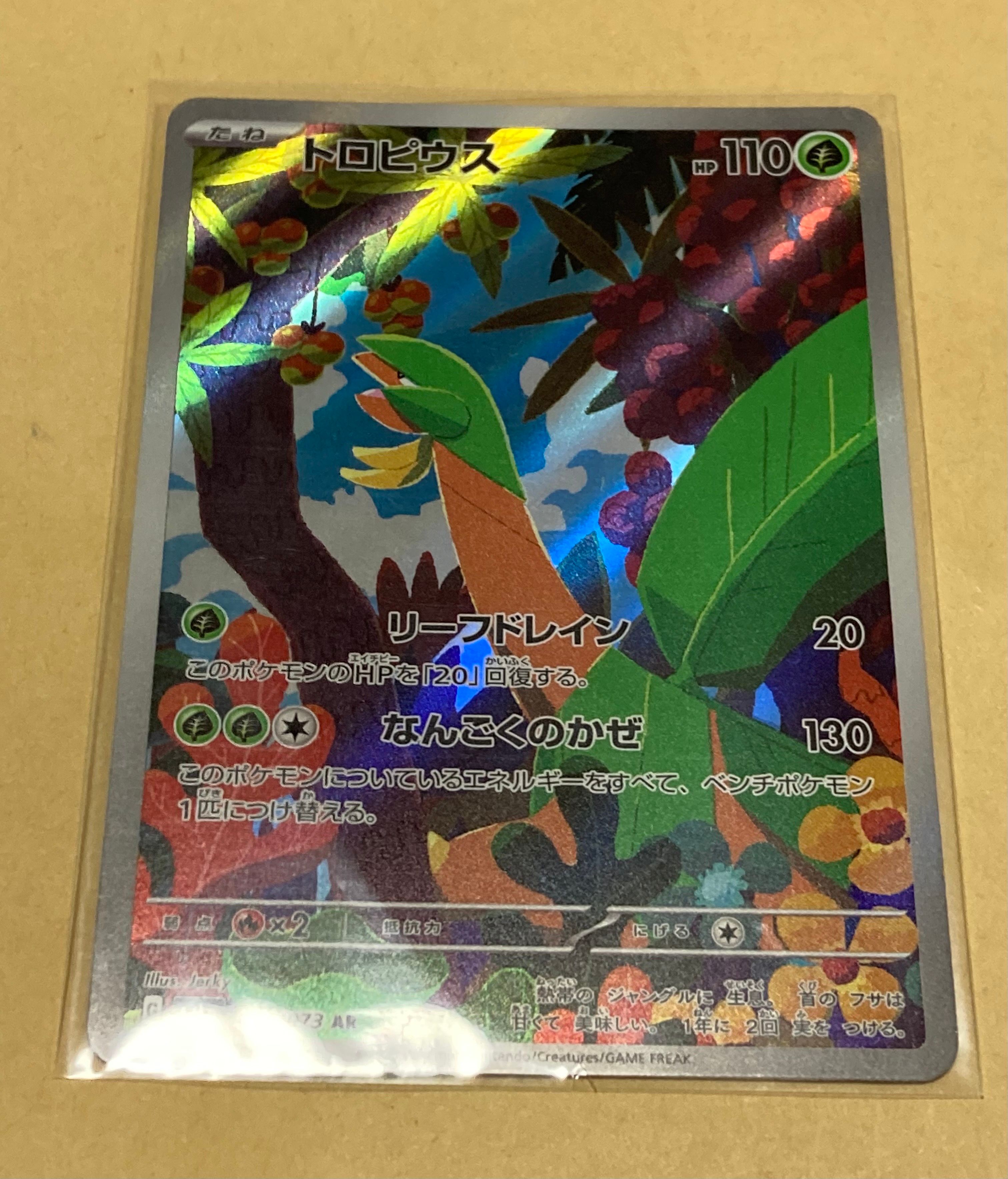 トロピウス AR[SV1a 074/073](スカーレット&バイオレット 拡張パック「トリプレットビート」)