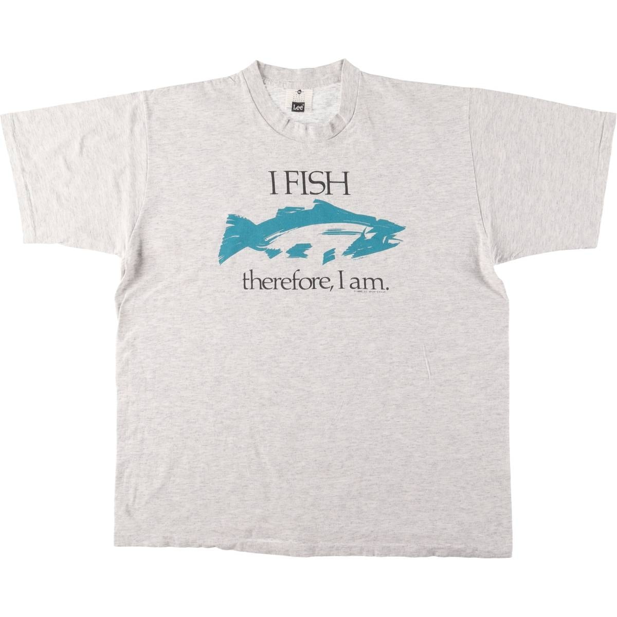 古着 90年代 リー Lee 魚柄 プリントTシャツ USA製 メンズXL相当 ヴィンテージ/eaa577843