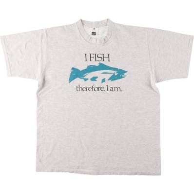 古着 90年代 リー Lee 魚柄 プリントTシャツ USA製 メンズXL相当 ヴィンテージ/eaa577843