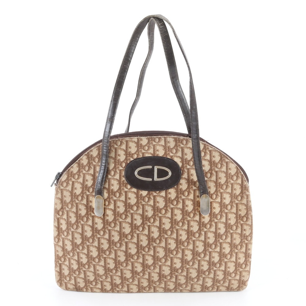 クリスチャンディオール トロッターCD ロゴトート バッグ