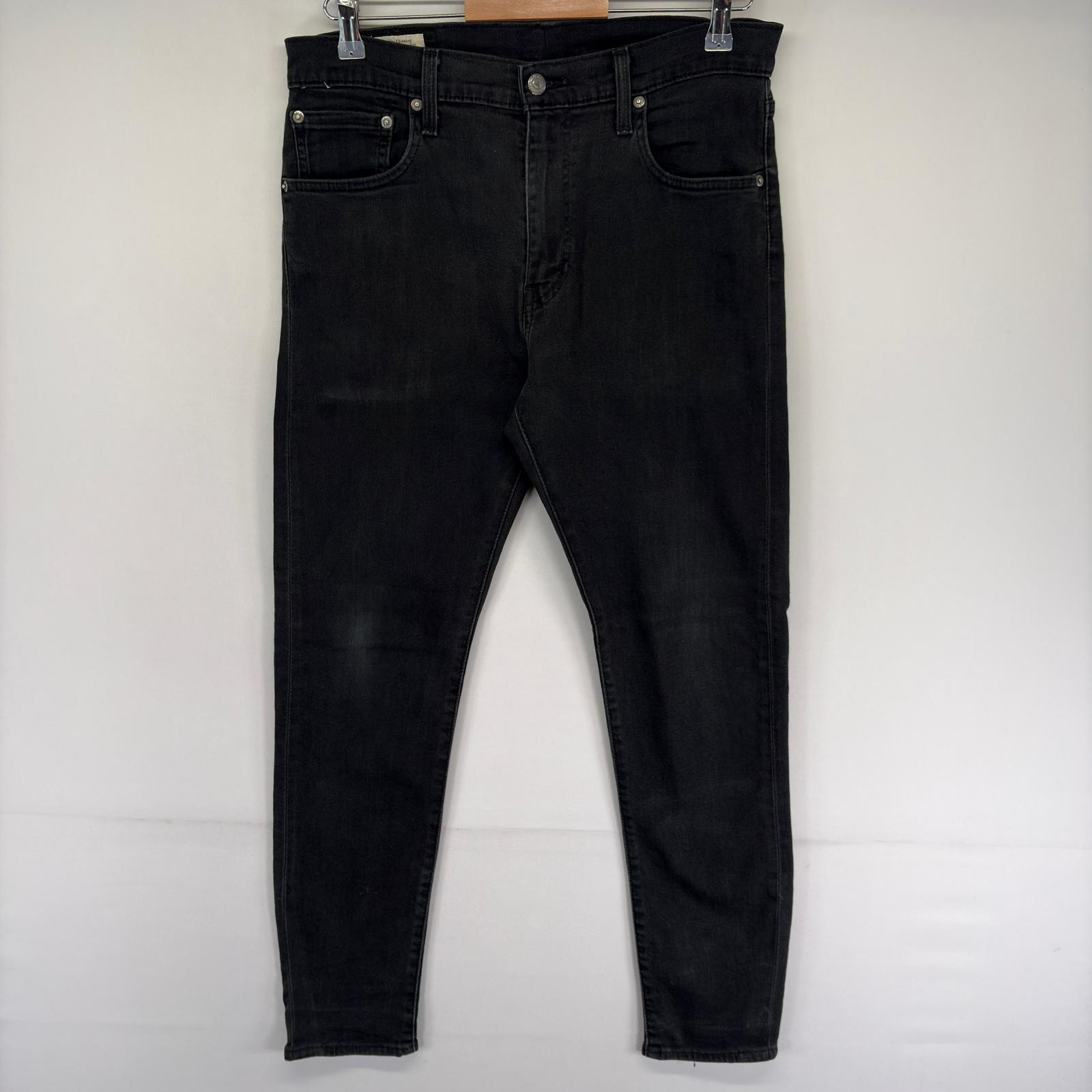 古着 リーバイス Levi's デニム パンツ ブラックデニム 5ポケット ジッパーフライ 512 スリムテーパード W33 L30  ブラック系 メンズ