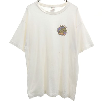FRUIT OF THE LOOM フルーツオブザルーム 90s USA製 オールド 半袖 シングルステッチ Tシャツ XL ホワイト HEAVY