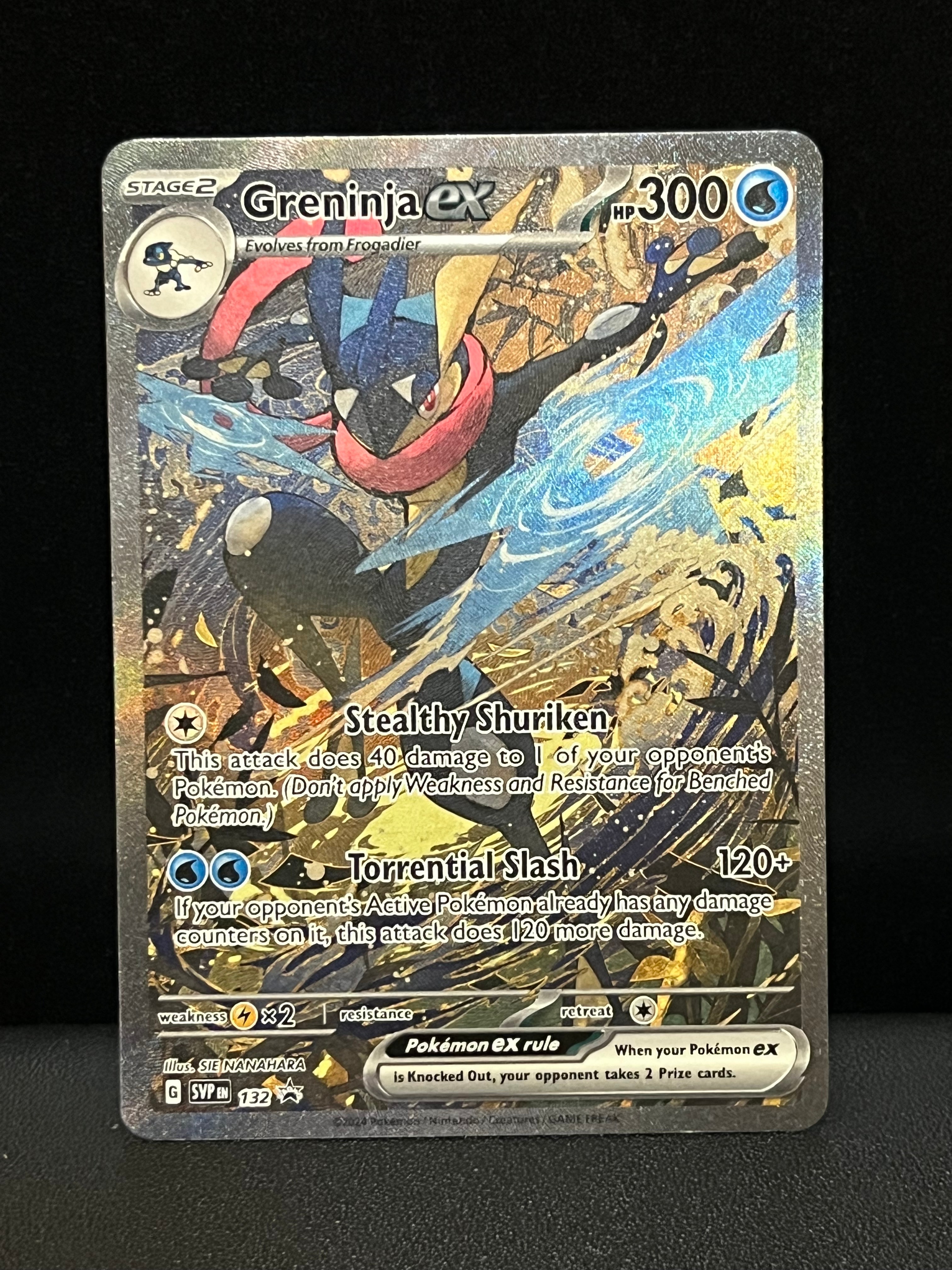 状態B】ゲッコウガex P [SVP EN 132]【英語版】(スカーレット