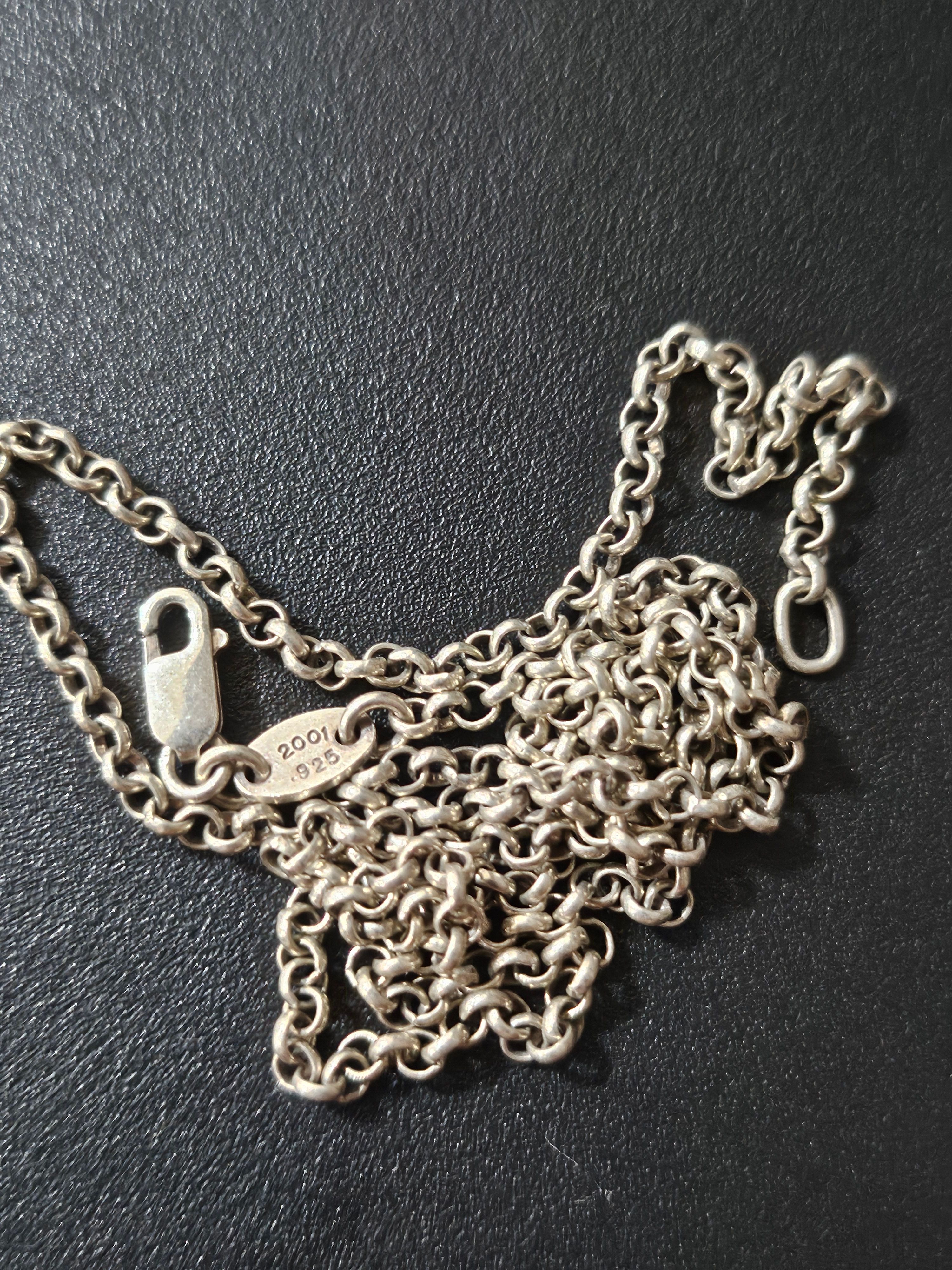 Chrome Hearts Neck Chain Roll 50cm (20inch) "Silver"