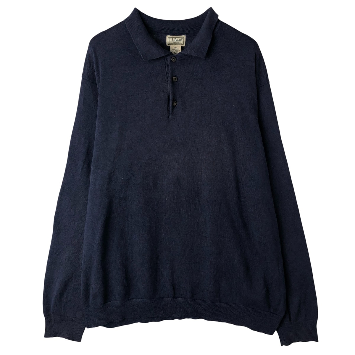 古着 90~00年代 エルエルビーン L.L.Bean ポロニットセーター メンズL相当 ヴィンテージ/eaa608348
