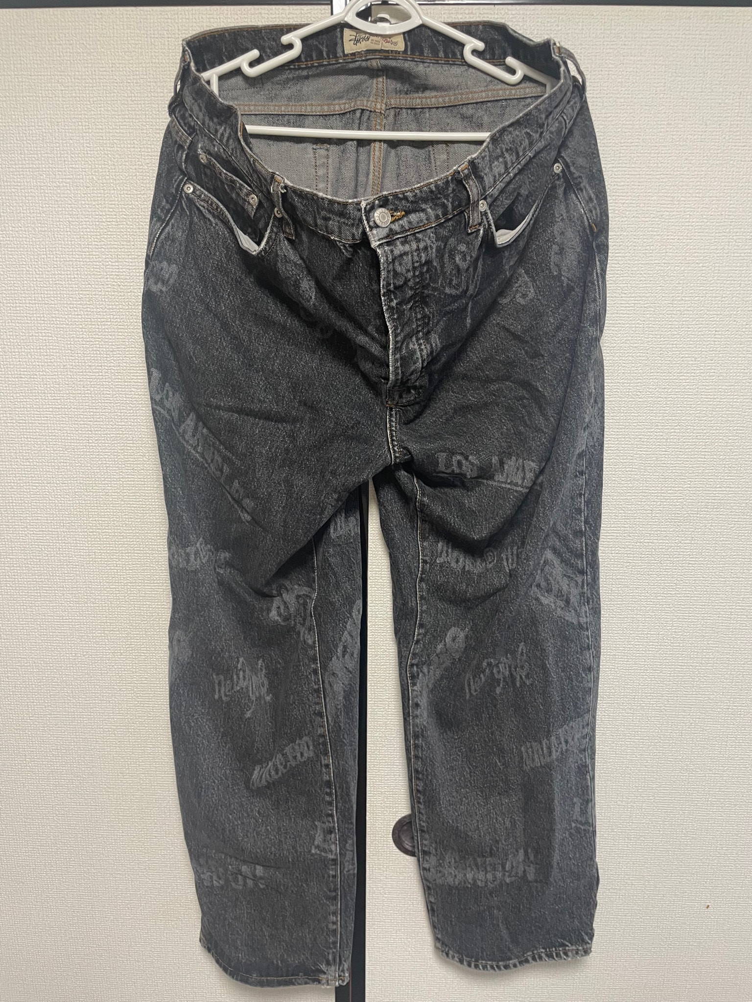 Stussy Worldwide Big Ol' Jeans "Black"